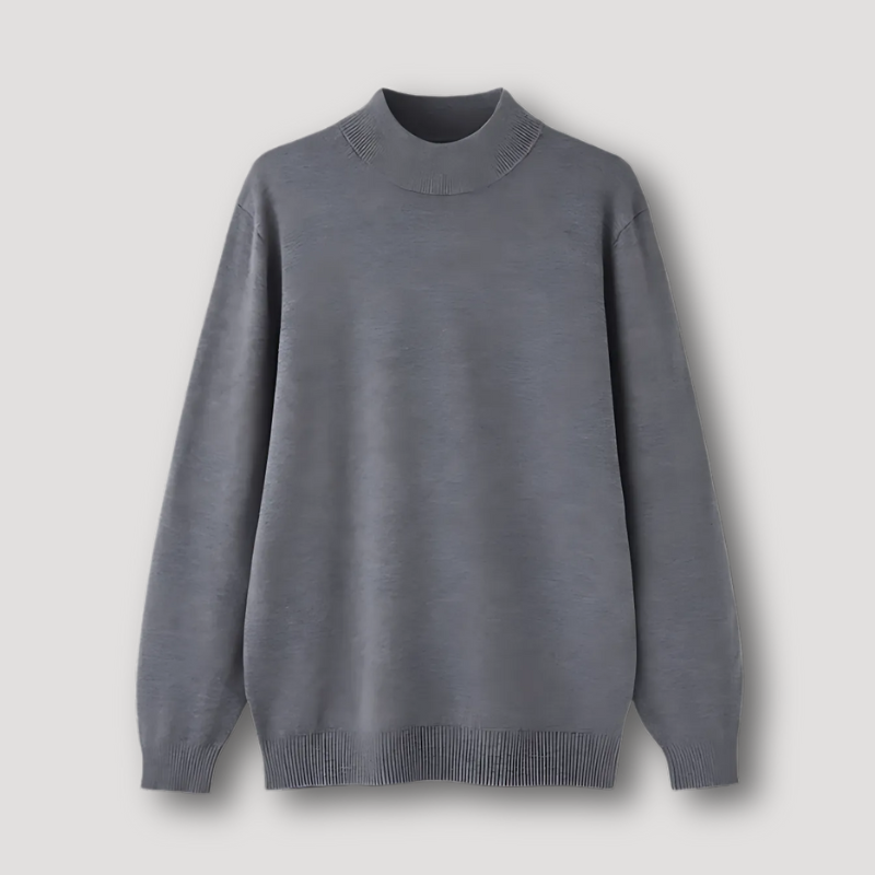 Slim Fit Men High Neck Sweater