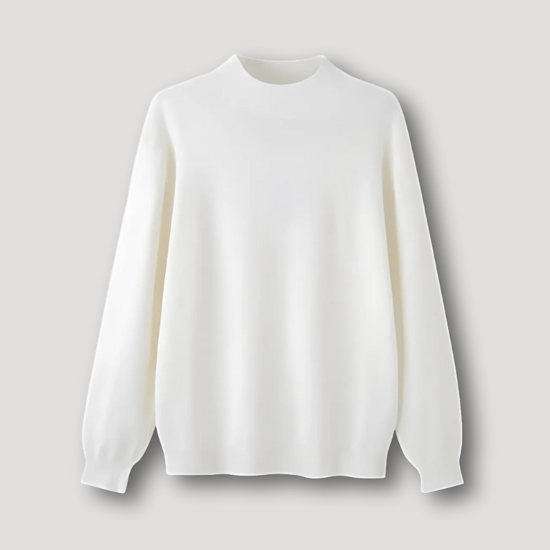 Slim Fit Men High Neck Sweater