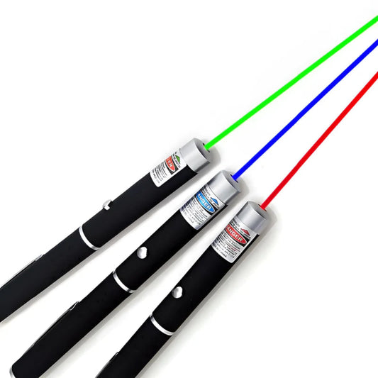 Powerful Laser Pointer - High Power - Adjustable Focus - Battery Operated