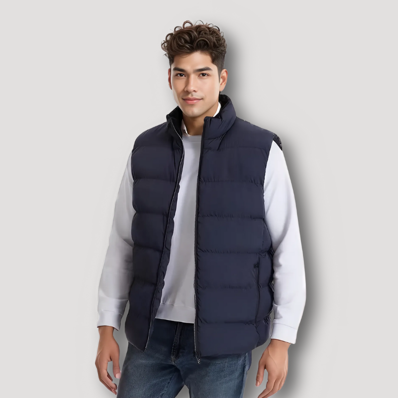 Quilted Bodywarmer Vest Puffer Jacket for Men