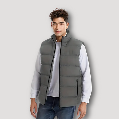 Quilted Bodywarmer Vest Puffer Jacket for Men