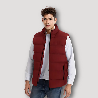 Quilted Bodywarmer Vest Puffer Jacket for Men