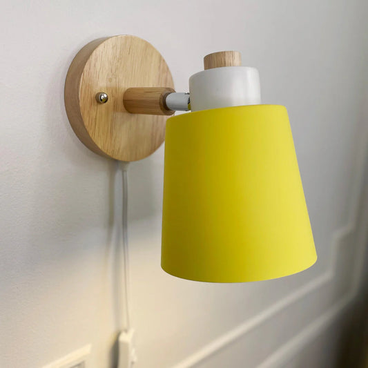 Reading Rotating Wall Light - Adjustable Lamp - Cord Installation