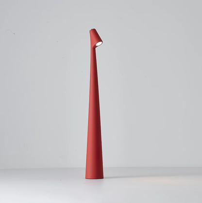 Red Modern Table Lamp Touch - Led - Bedside - Small - Table Lamps No Cord