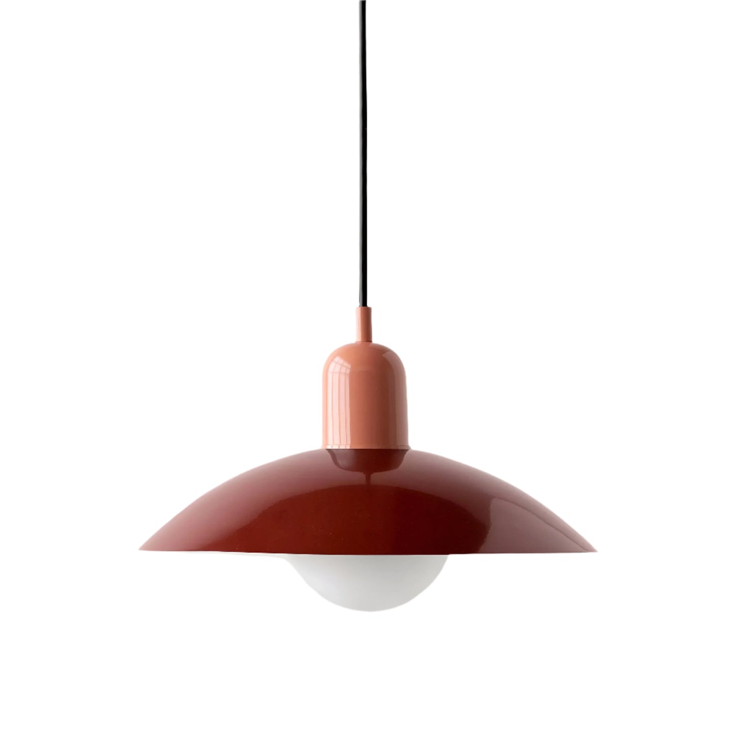 Nordic Modern Macaron Bauhaus Pendant Lamp – Minimalist Iron LED Hanging Light