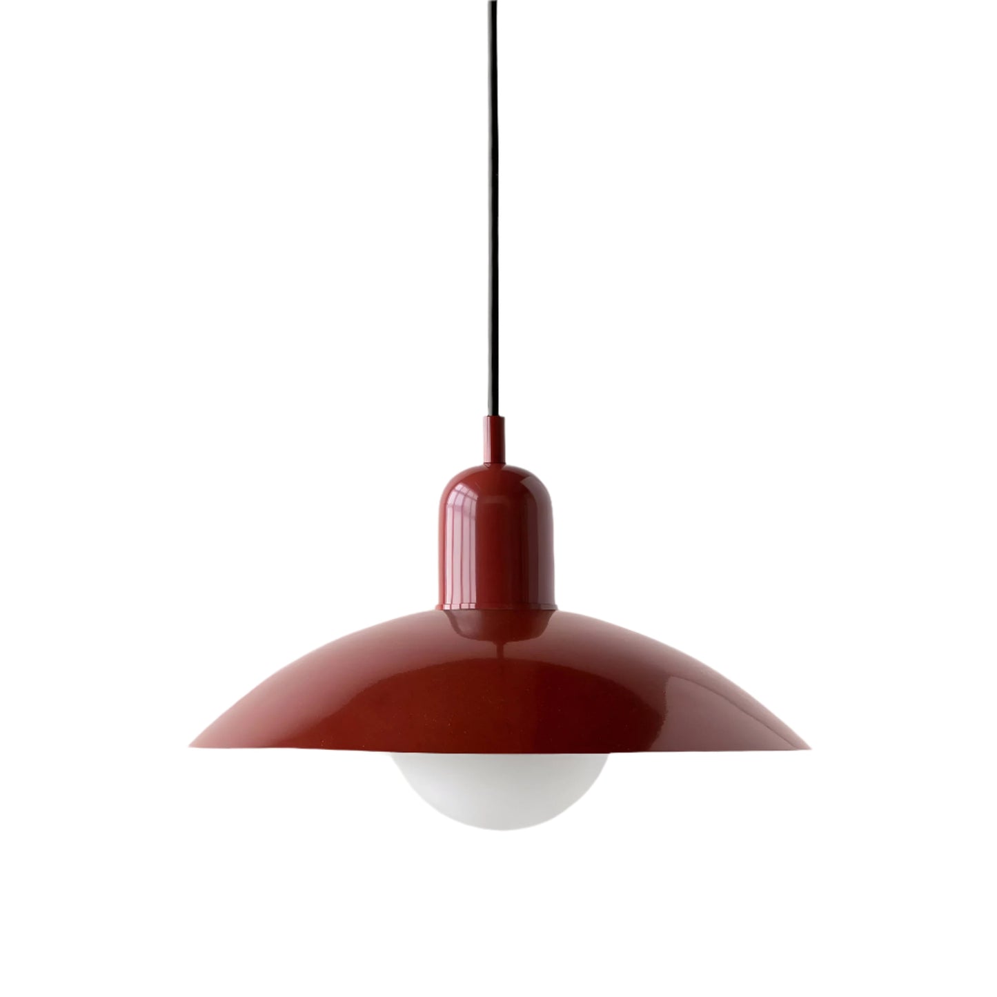 Nordic Modern Macaron Bauhaus Pendant Lamp – Minimalist Iron LED Hanging Light