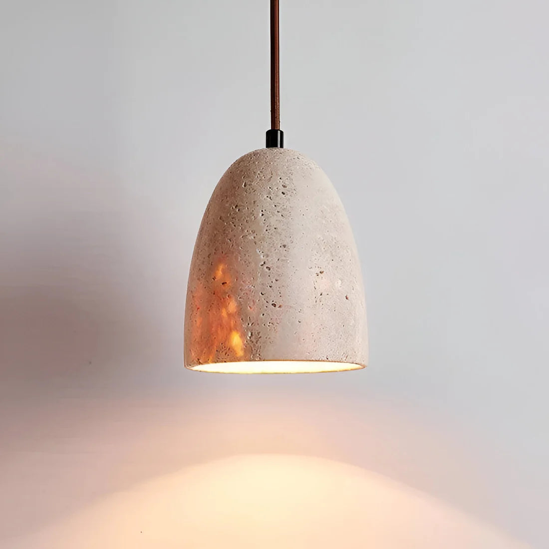 Retro Yellow Bell Pendant Light - Soft - Diffused Glow