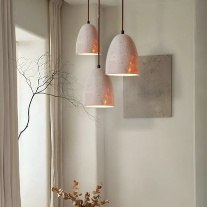 Retro Yellow Bell Pendant Light - Soft - Diffused Glow