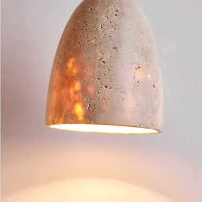 Retro Yellow Bell Pendant Light - Soft - Diffused Glow
