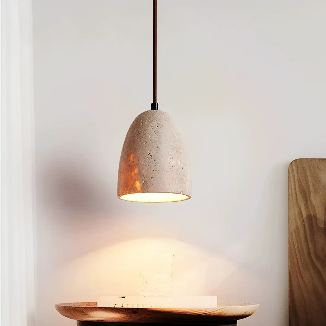Retro Yellow Bell Pendant Light - Soft - Diffused Glow