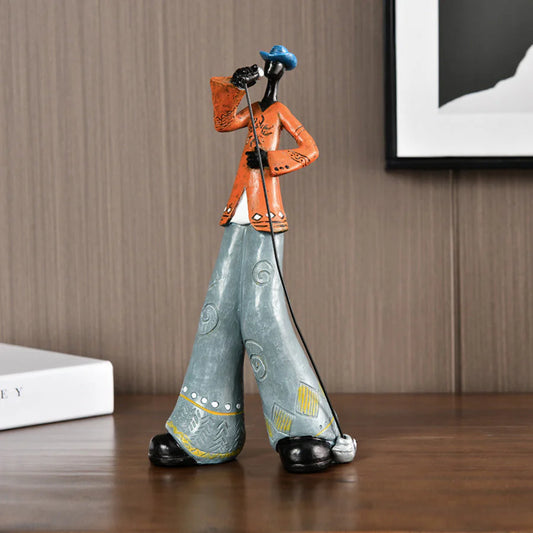 Rock Style Figurine - Creative Design - Versatile Display
