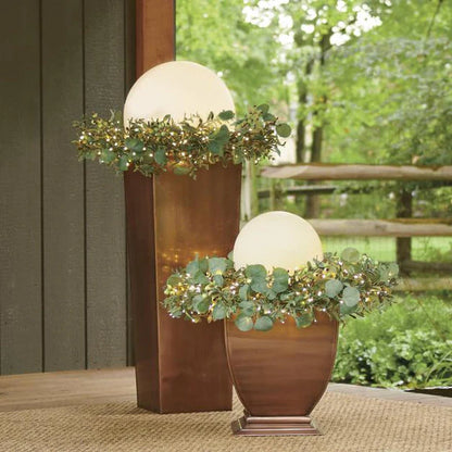 Round Element Design Portable Lamp – Battery Light Led