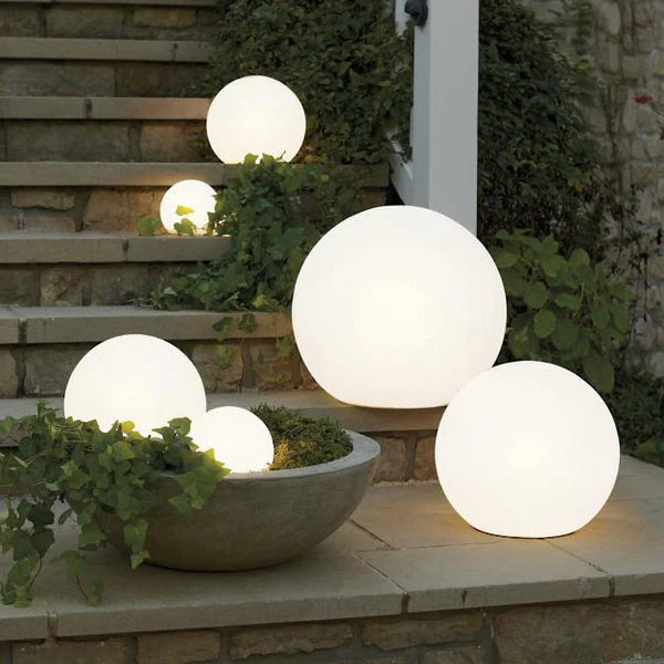 Round Element Design Portable Lamp – Battery Light Led