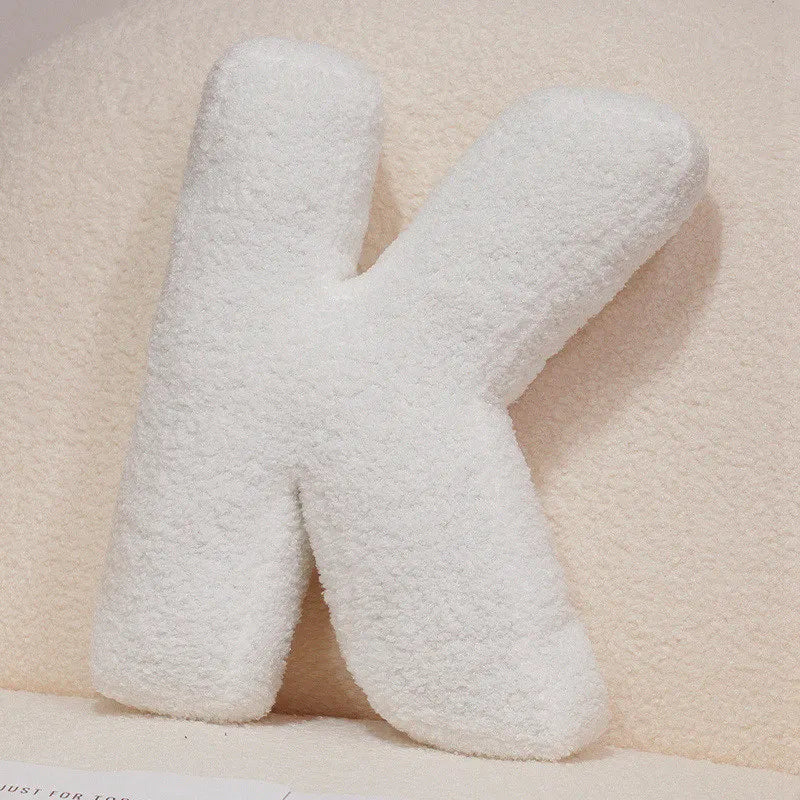 Letter Pillow Cushion | Personalized Decorative Pillow for Bed & Sofa