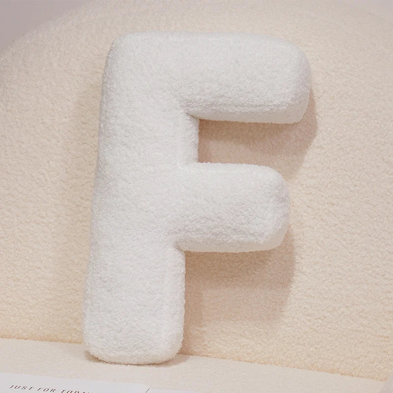 Letter Pillow Cushion | Personalized Decorative Pillow for Bed & Sofa