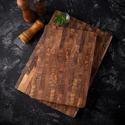 Premium Teak Cutting Board – Extra Thick - 2.5cm Solid Wood