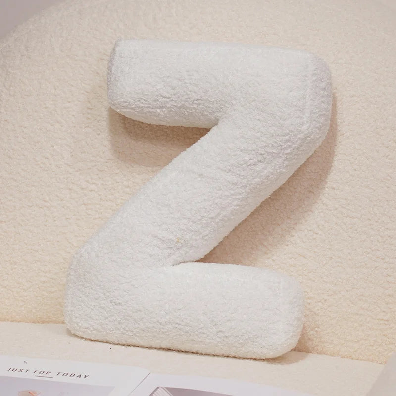 Letter Pillow Cushion | Personalized Decorative Pillow for Bed & Sofa
