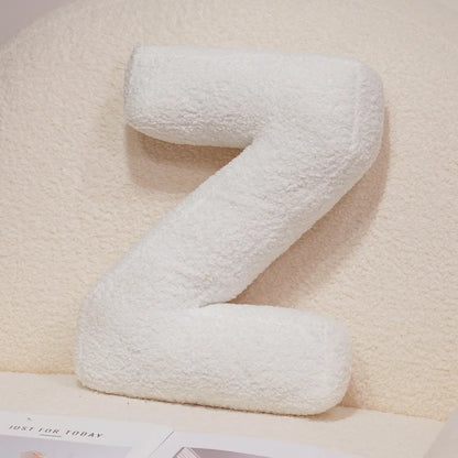 Letter Pillow Cushion | Personalized Decorative Pillow for Bed & Sofa