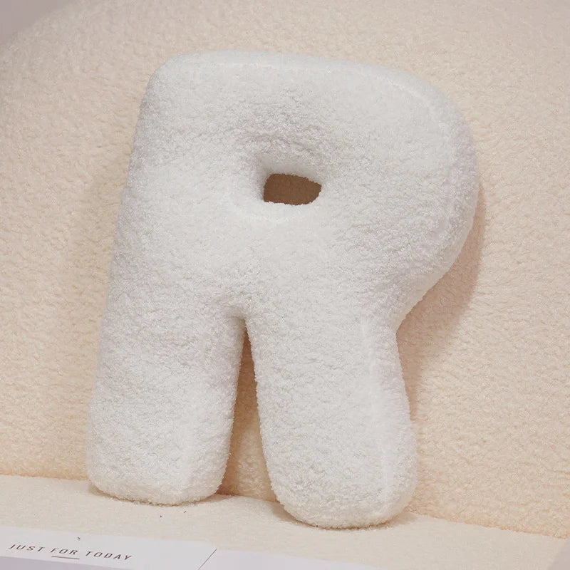 Letter Pillow Cushion | Personalized Decorative Pillow for Bed & Sofa