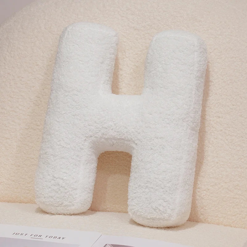 Letter Pillow Cushion | Personalized Decorative Pillow for Bed & Sofa