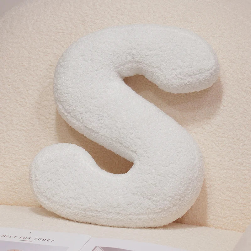 Letter Pillow Cushion | Personalized Decorative Pillow for Bed & Sofa
