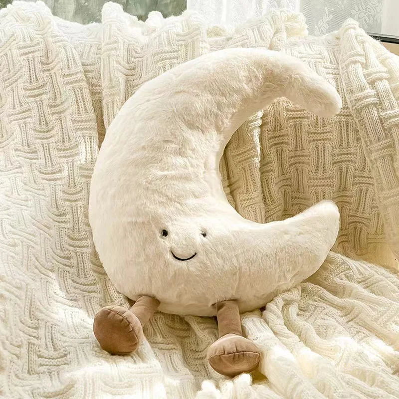 Sun & Moon Pillow Cushion | Aesthetic Decorative Pillow for Bed & Couch
