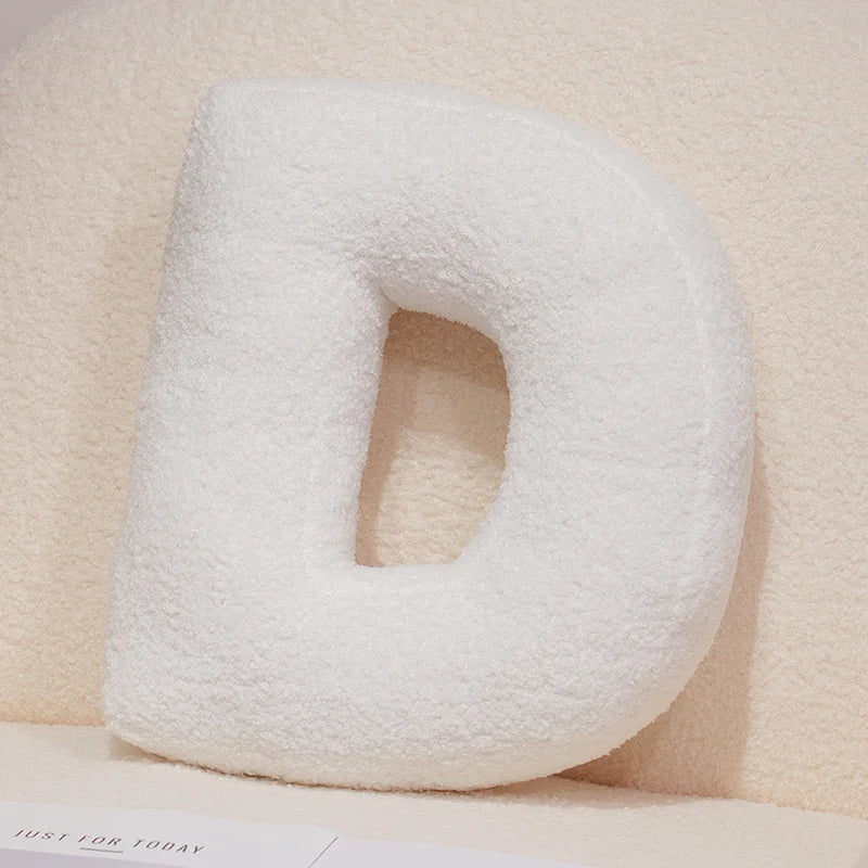 Letter Pillow Cushion | Personalized Decorative Pillow for Bed & Sofa