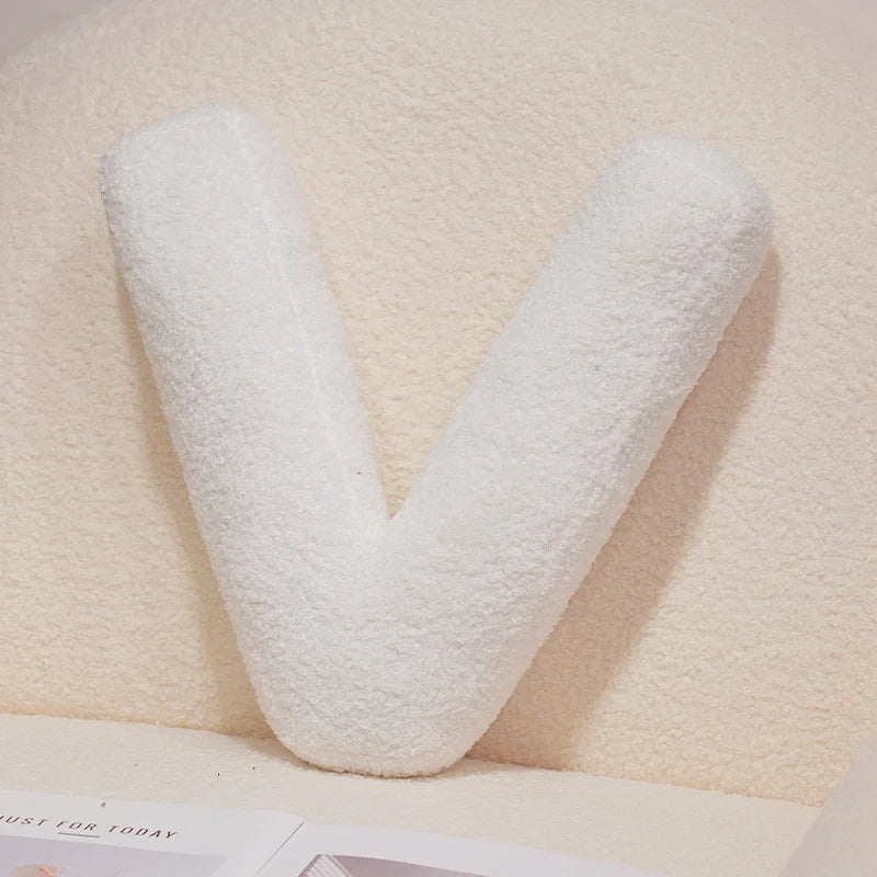 Letter Pillow Cushion | Personalized Decorative Pillow for Bed & Sofa
