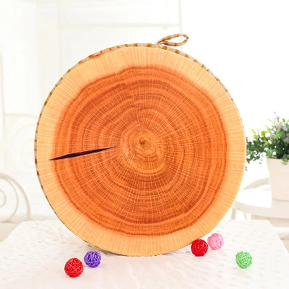 Fruit Slice Pillow Cushion | Round Decorative Pillow for Sofa & Bed