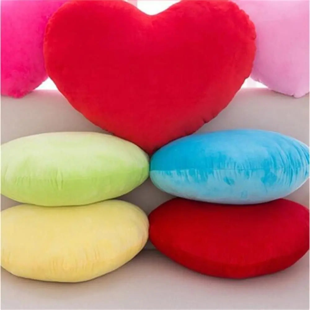 Heart Pillow Cushion | Soft Decorative Cushion for Bed & Sofa