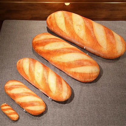 Baguette Pillow Cushion | Decorative Plush Pillow for Sofa & Bed