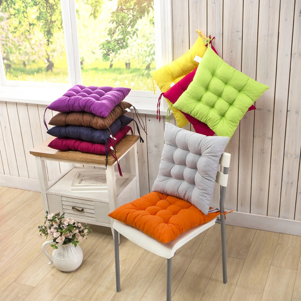 Seat Cushion Pad | Soft Chair Cushion for Dining Chair & Office Seat