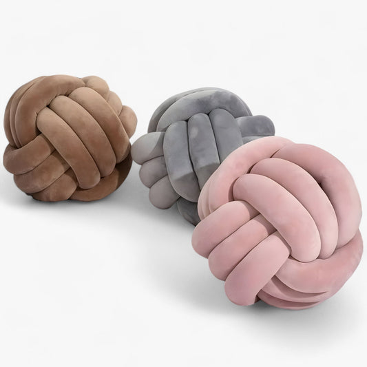 Knot Pillow Plush Cushion | Soft Aesthetic Decorative Pillow
