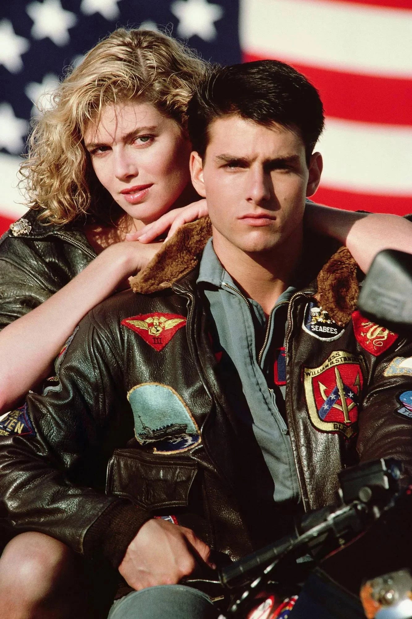 Top Gun G1 Flight Bomber Jacket PU Leather Dark Brown Winter Aviator Coat