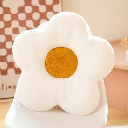 Flower Pillow Cushion | Pink Decorative Pillow for Bed & Couch