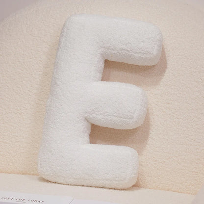 Letter Pillow Cushion | Personalized Decorative Pillow for Bed & Sofa