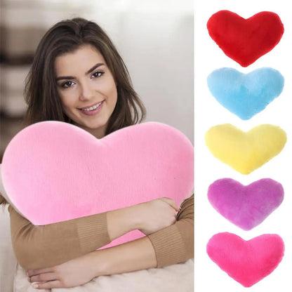 Heart Pillow Cushion | Soft Decorative Cushion for Bed & Sofa