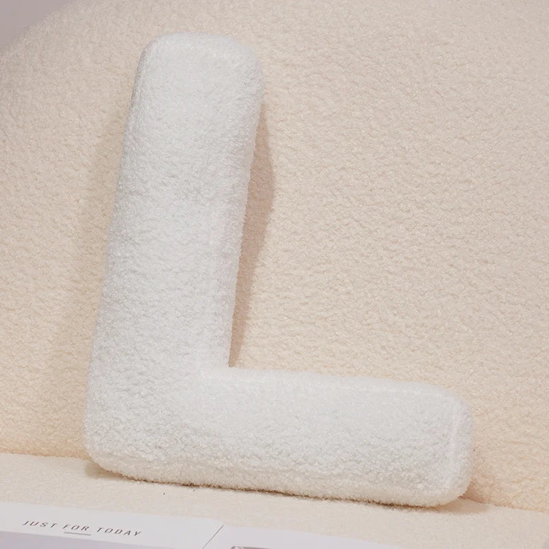 Letter Pillow Cushion | Personalized Decorative Pillow for Bed & Sofa