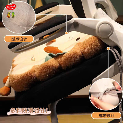 Toast Pillow Cushion | Soft Decorative Seat Cushion for Sofa & Chair
