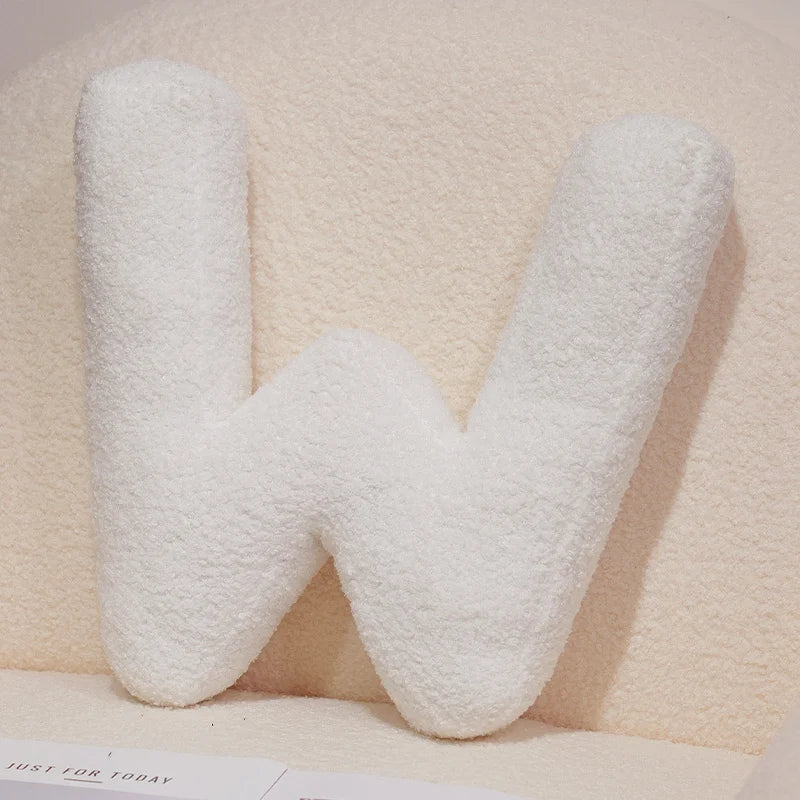 Letter Pillow Cushion | Personalized Decorative Pillow for Bed & Sofa