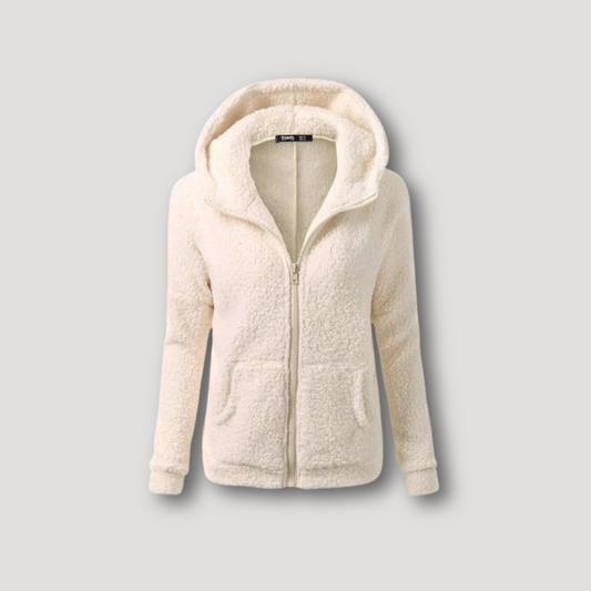 Sherpa Zip Up Fleece Hoodies Women's