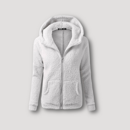 Sherpa Zip Up Fleece Hoodies Women's