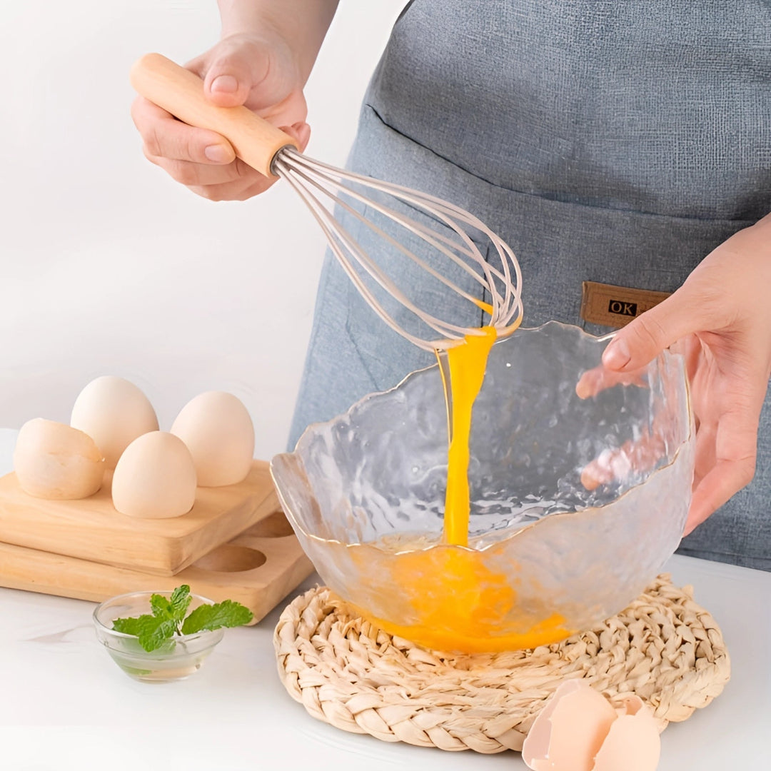 Silicone Utensils Set - 12 Piece Set - Bamboo Handles - BPA-Free Cooking