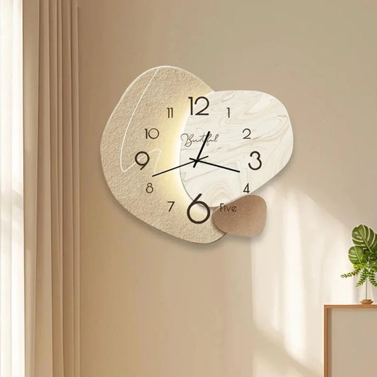 Simple Stylish Modern Decorative Wall Clock - Aesthetic Variety - Readability