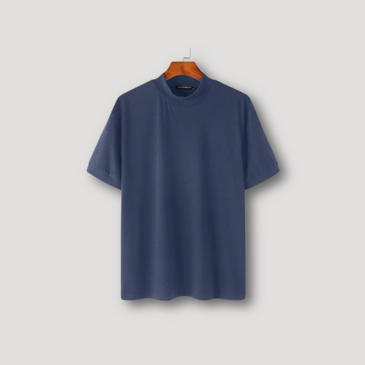 Crewneck Short Sleeve Plain T Shirt Australia