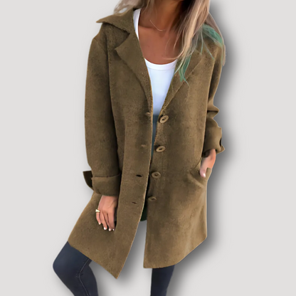 Casual Womens Wool Cardigan Coat