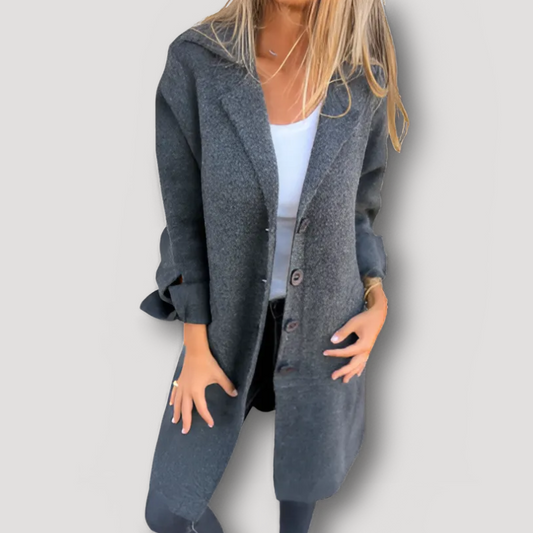 Casual Womens Wool Cardigan Coat