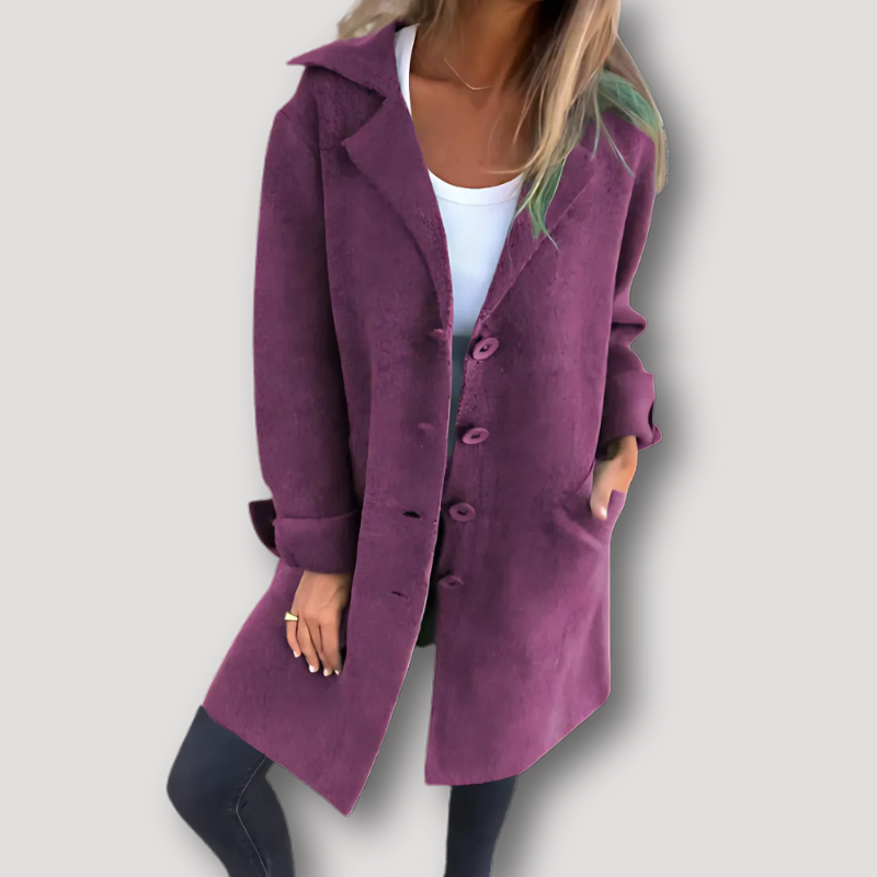 Casual Womens Wool Cardigan Coat