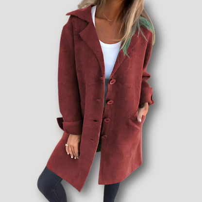 Casual Womens Wool Cardigan Coat