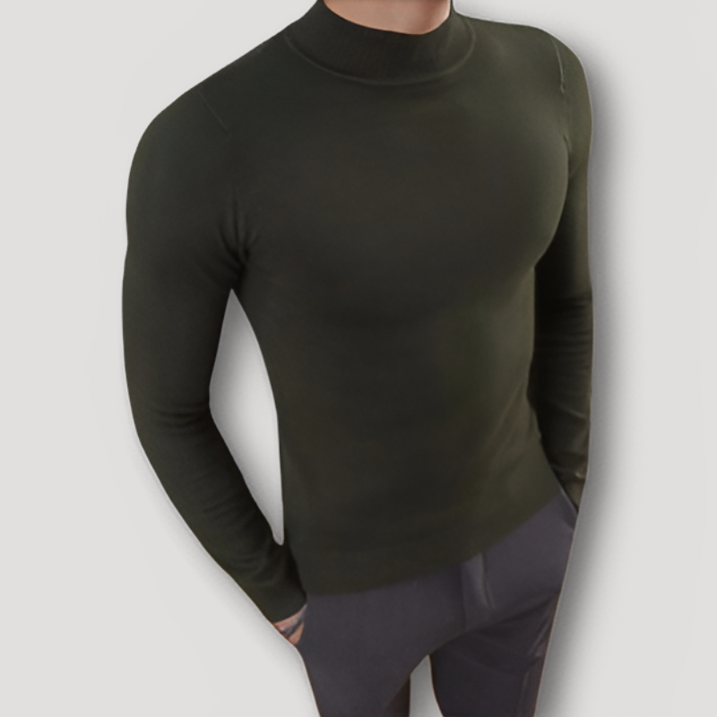 Turtleneck Slim Fit Long Sleeve Sweater in Australia